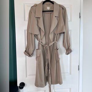A New Day trench coat, beige, size L